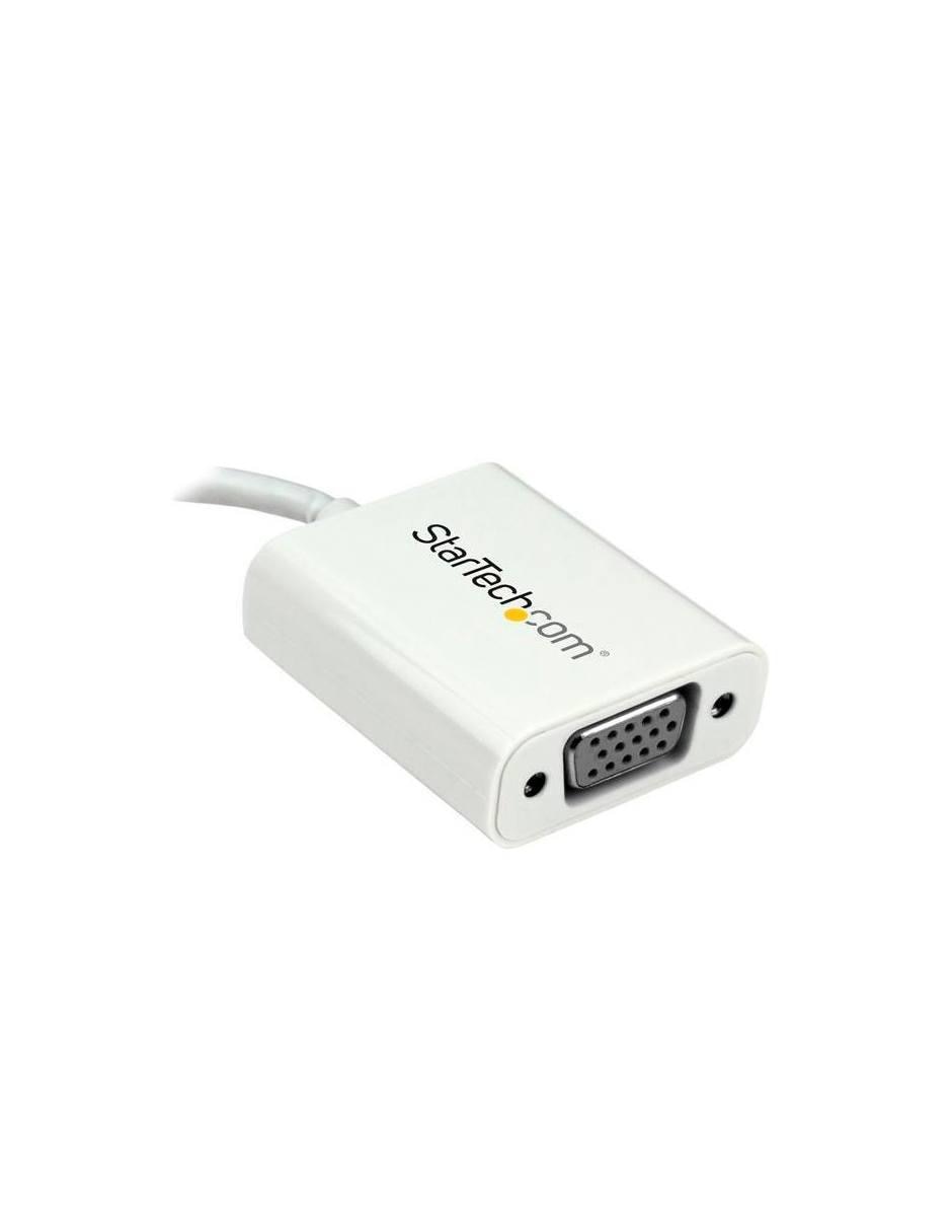 Adaptador USB-C A VGA Startech CDP2VGAW Adaptador USB-C A VGA Startech CDP2VGAW