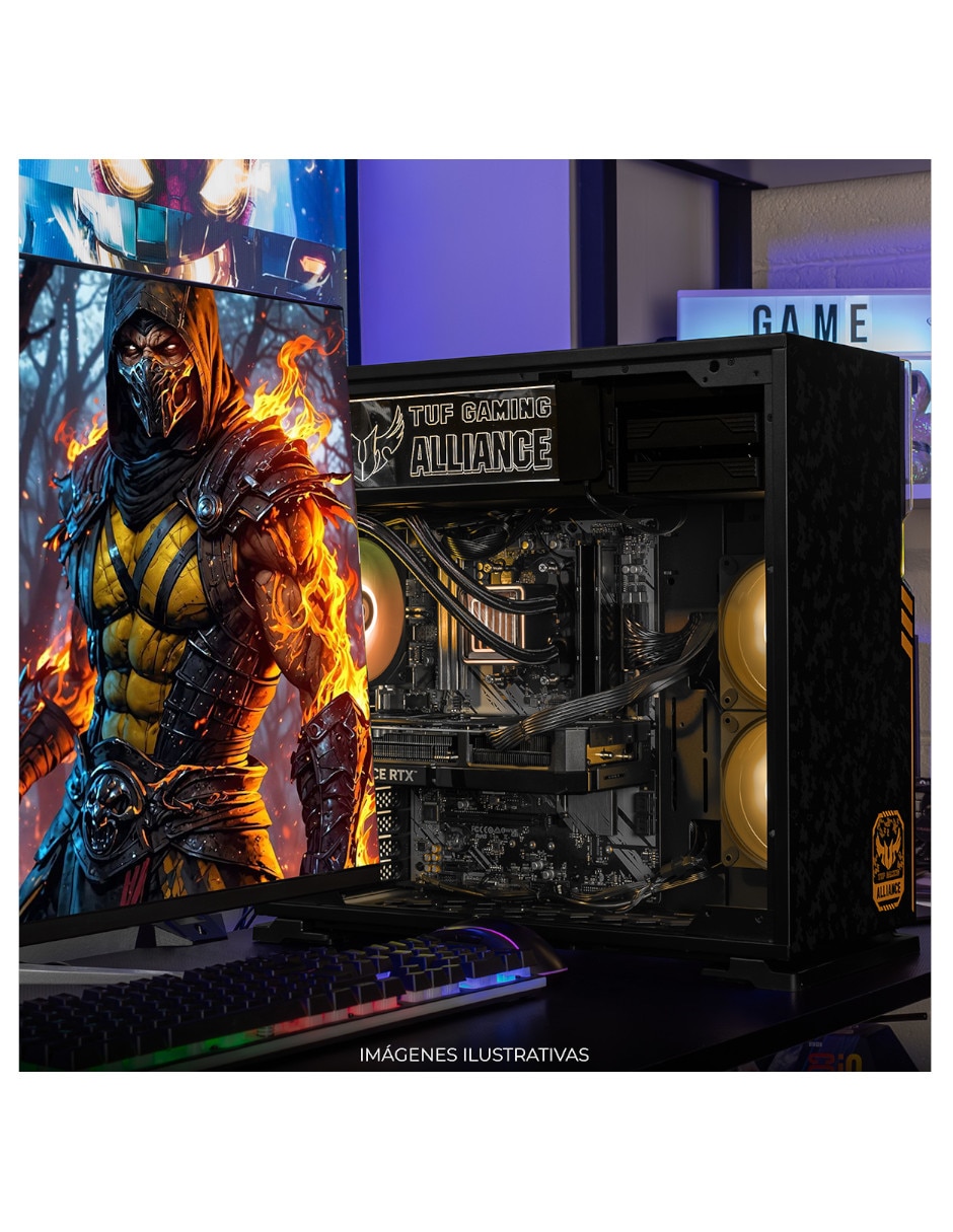 Computadora gamer Xtreme Pc Gaming Xtiwr732Gb3070 Amd Ryzen 7 Nvidia GeForce Rtx 5070 32 Gb Ram 1 Tb Ssd