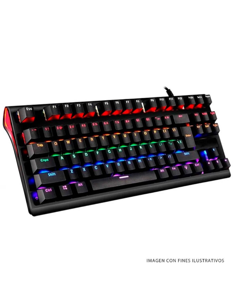 Teclado Gamer Mecánico Alámbrico OGMK02 RGB Switch