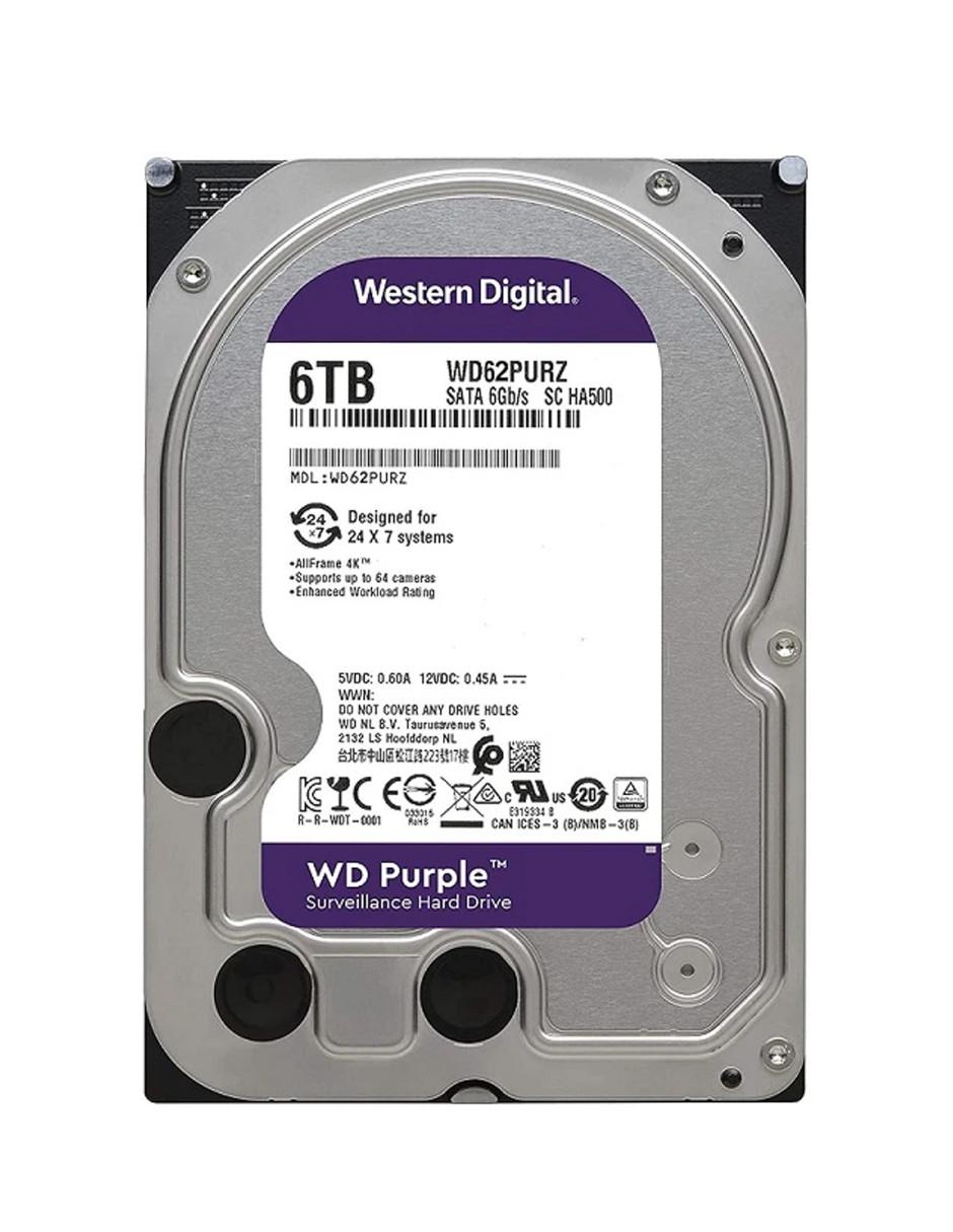 Disco duro externo Western Digital capacidad 6 TB