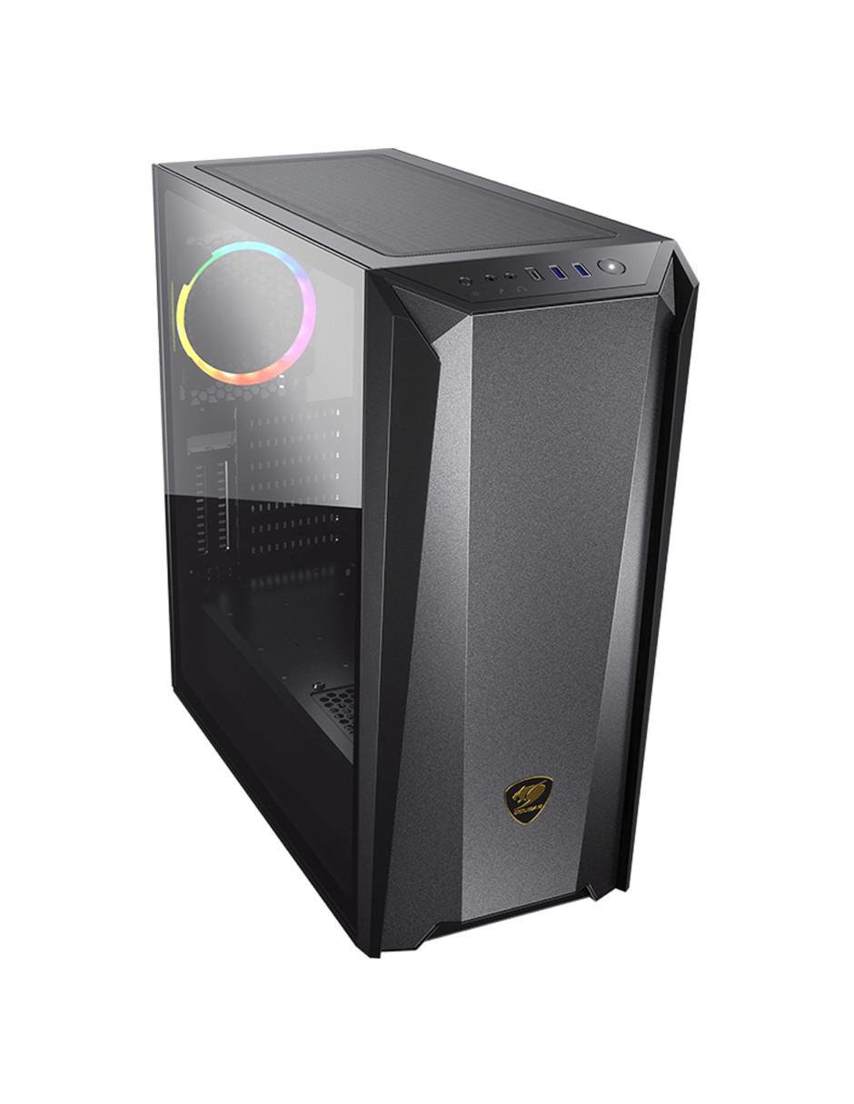 Gabinete Gamer Cougar MX660 Iron RGB Cristal Templado