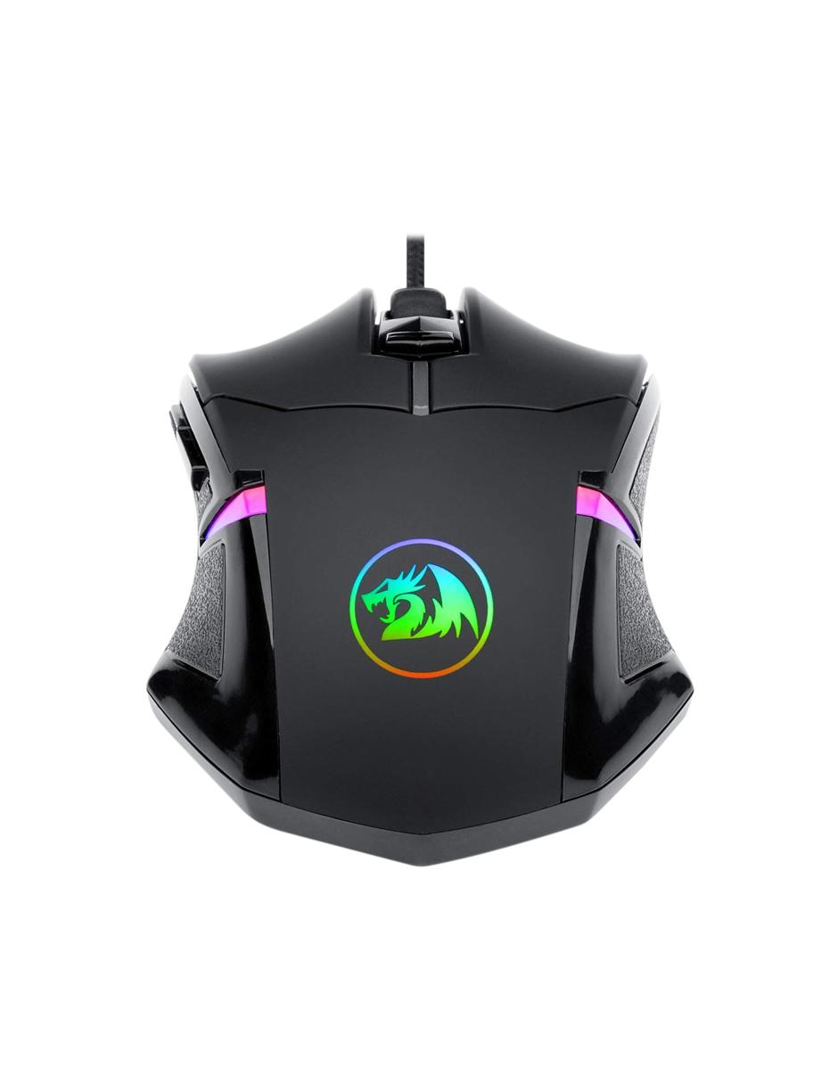 Mouse Gamer Redragon Centrophorus M601 con 8 pesas ajustables