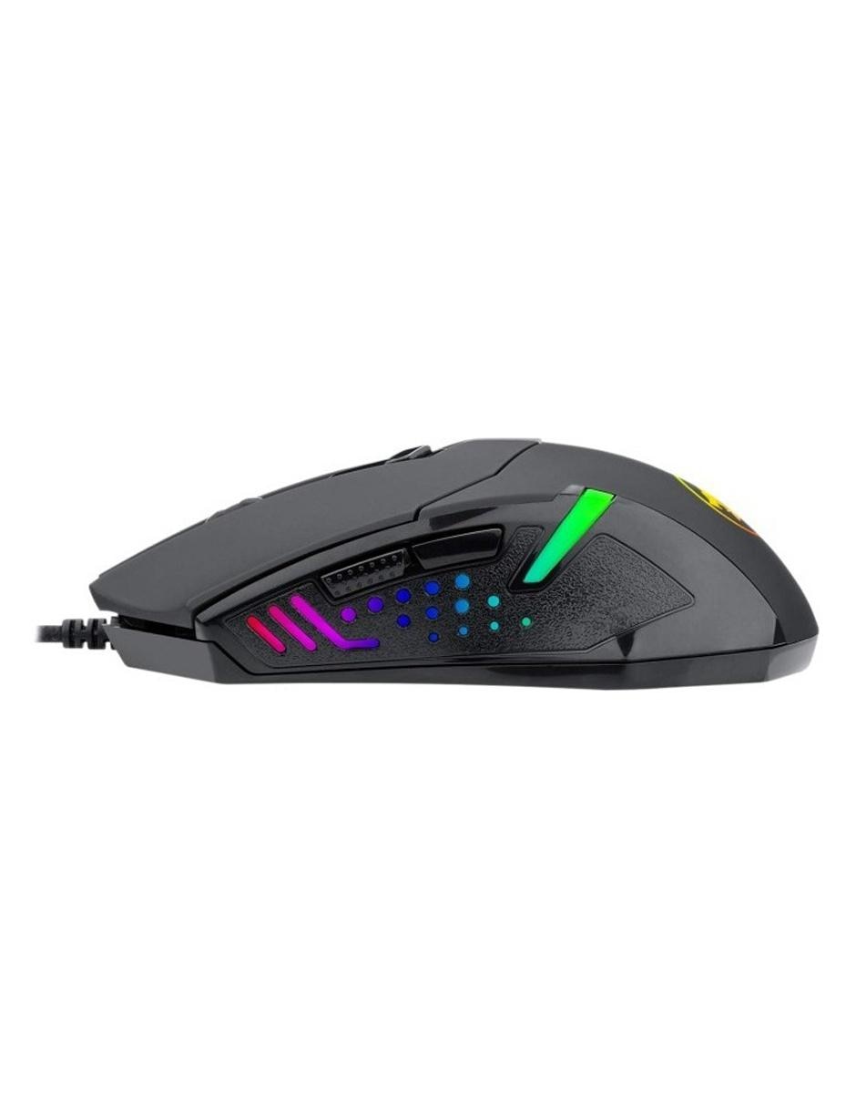 Mouse Gamer Redragon Centrophorus M601 con 8 pesas ajustables