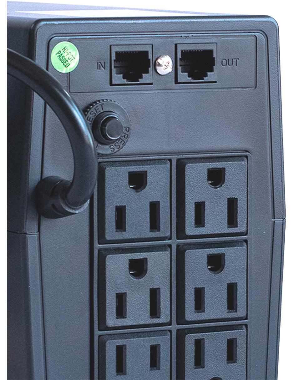No Break SBNB800 800VA/400 Watts 5