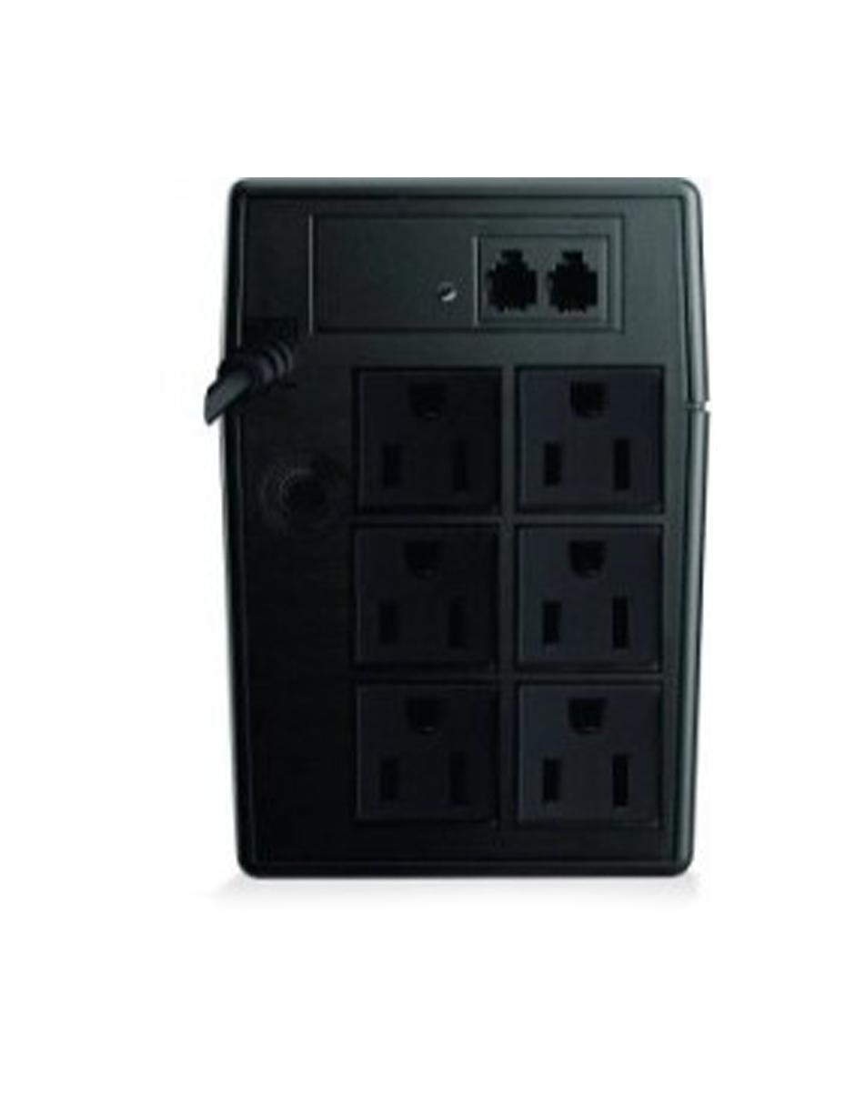 No-Break Smartbitt SBNB1000USB 1000VA/500 Watts 6 contactos