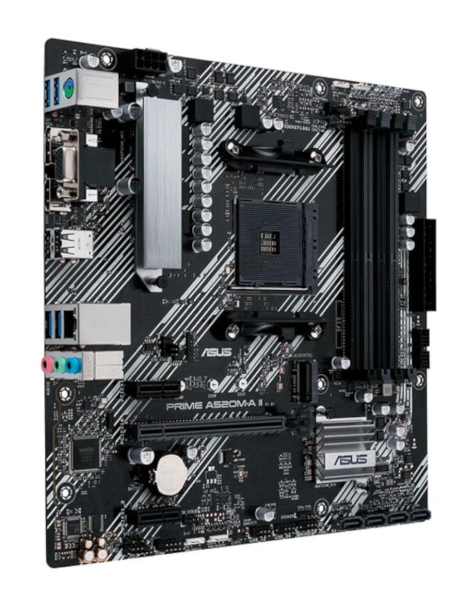 Tarjeta madre A520M-A II CSM compatible con procesador AMD 2