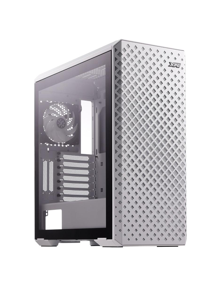 Gabinete Gamer XPG Defender Pro 3 Fan ARGB Cristal Templado Defender PRO-WHCWW