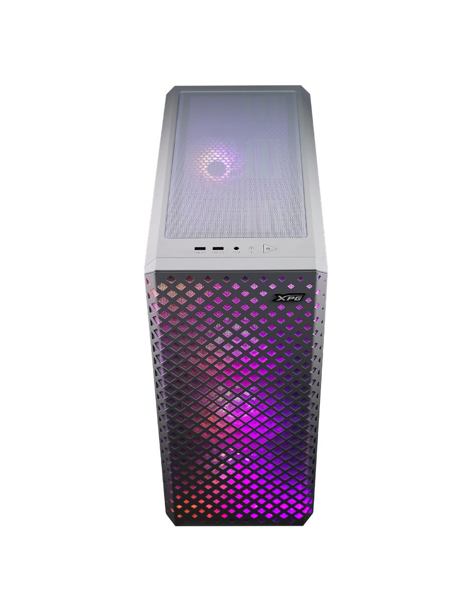 Gabinete Gamer XPG Defender Pro 3 Fan ARGB Cristal Templado Defender PRO-WHCWW