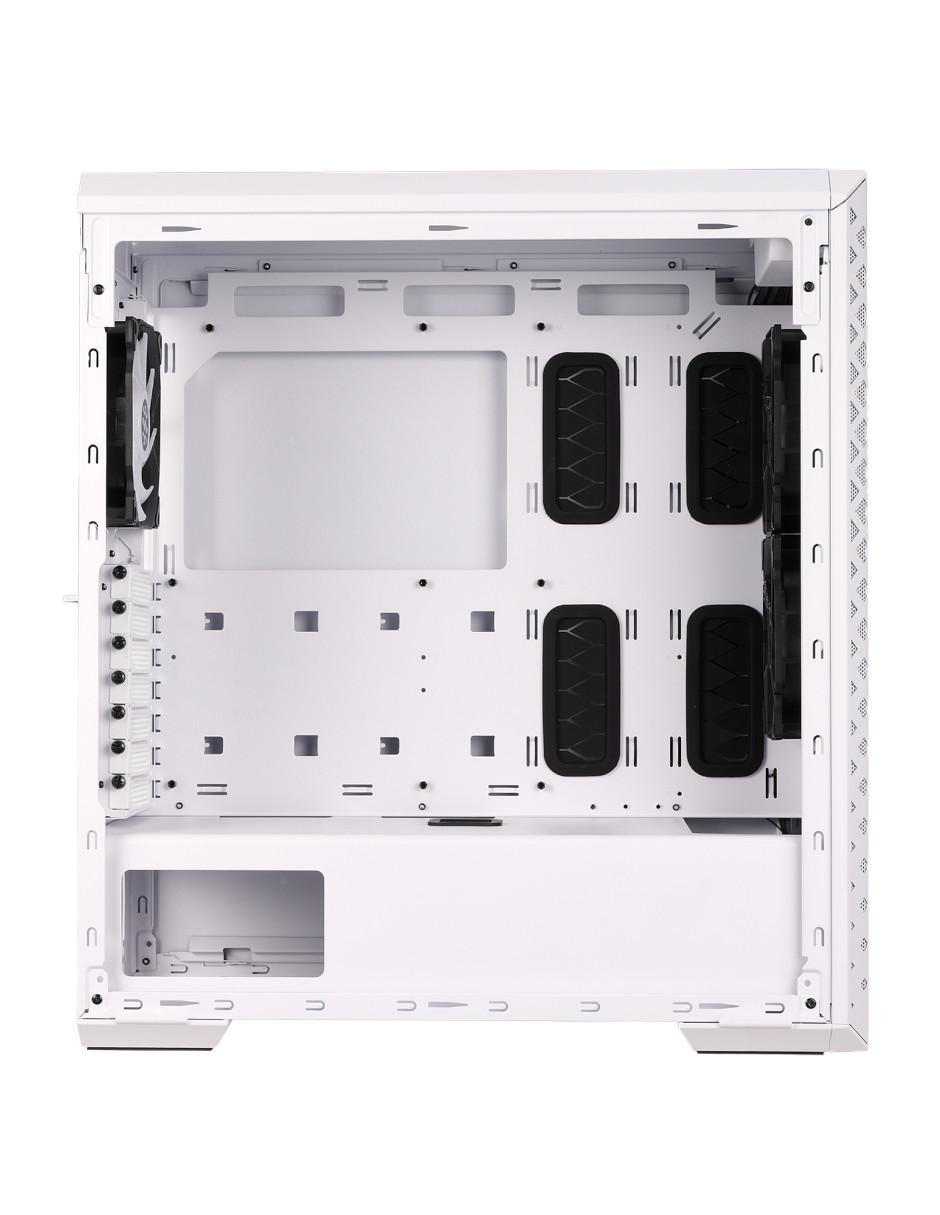 Gabinete Gamer XPG Defender Pro 3 Fan ARGB Cristal Templado Defender PRO-WHCWW