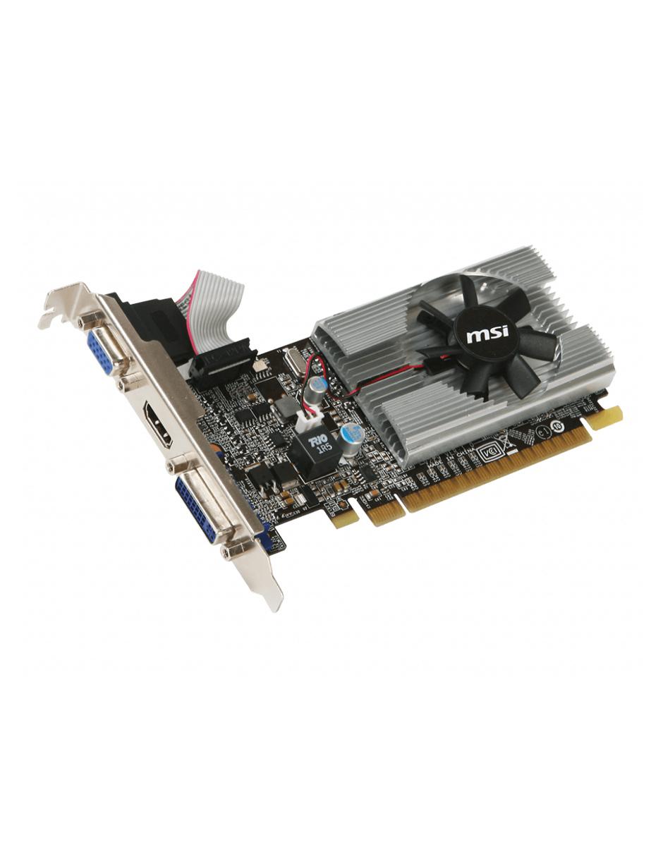 Tarjeta de Video MSI N210-MD1G/D3 1GB GDDR3 VGA DVI HDMI