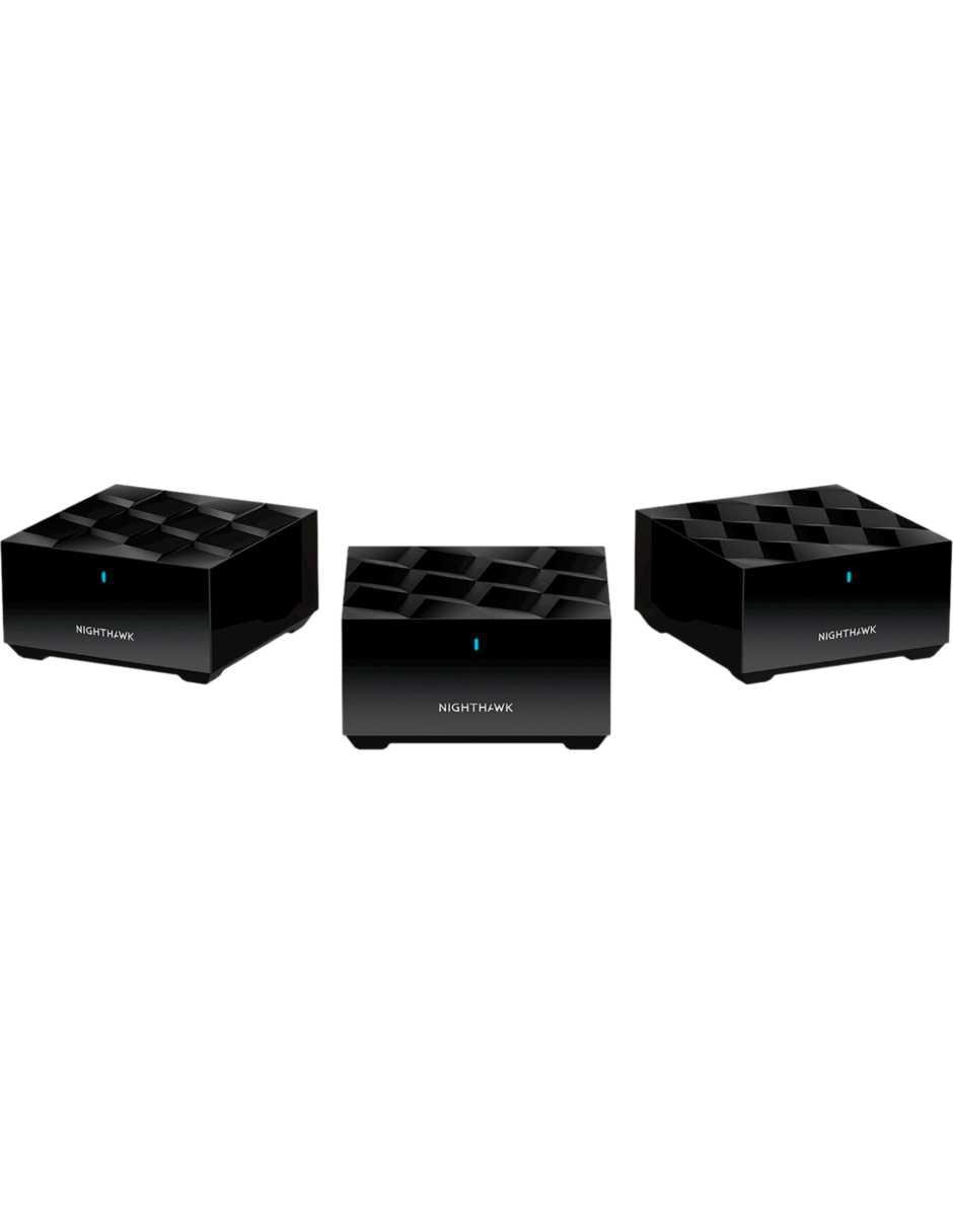 Set Mesh System Netgear Nighthaw Dual-Band WiFi 6