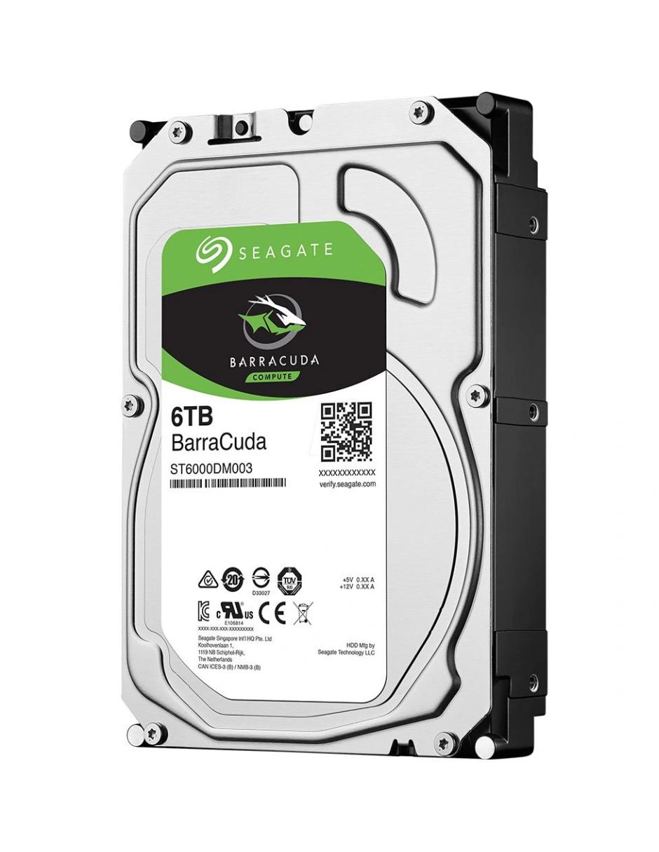 Disco Duro Interno Seagate 6TB 3.5 Barracuda ST6000DM003