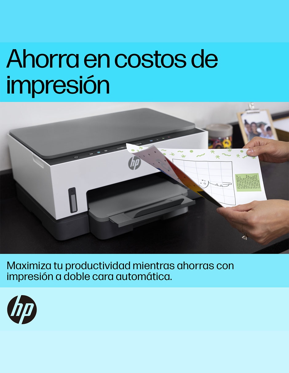 Multifuncional HP Smart Tank 720 de tinta continua alámbrica a color
