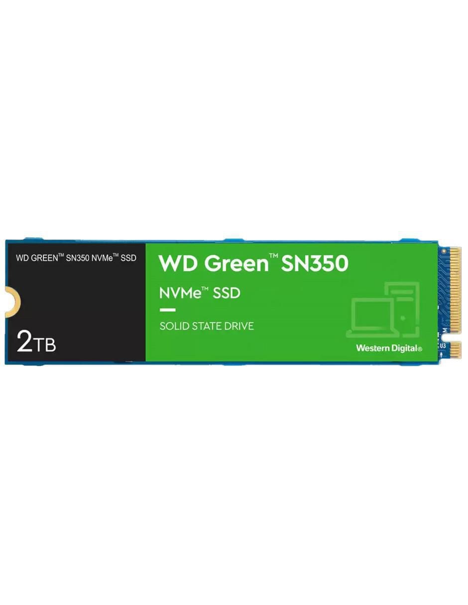 Unidad SSD Western Digital capacidad 2 TB