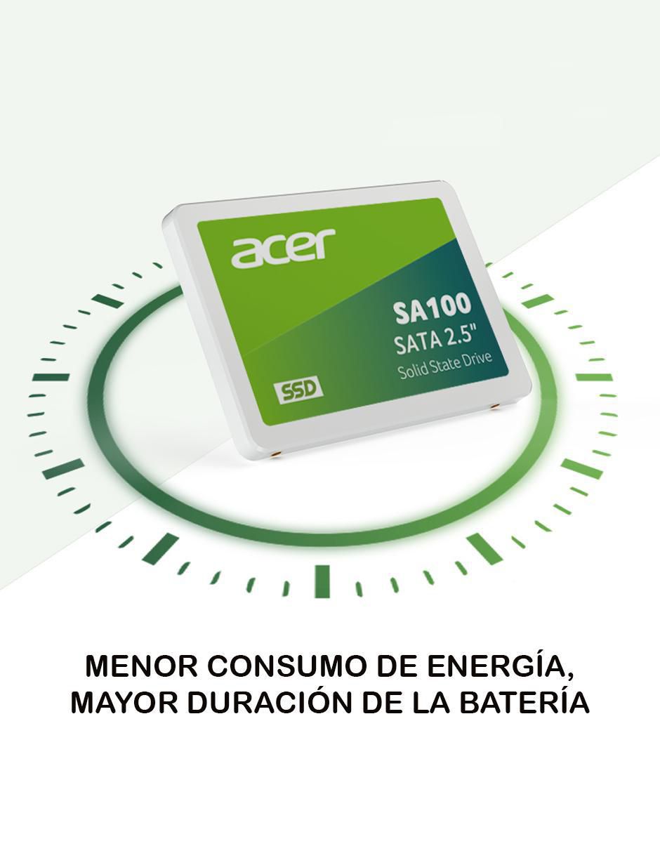 Unidad de Estado Solido Acer SA100 de 960 GB SSD