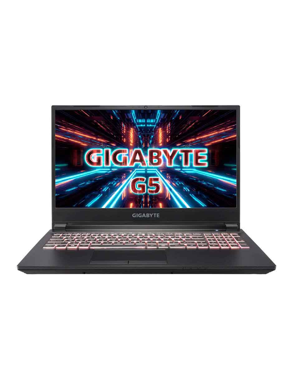 Laptop gamer Gigabyte G5 15.6 pulgadas 4K/UHD Intel Core i5 NVIDIA GeForce RTX 3050 Ti 16 GB RAM 512 GB SSD