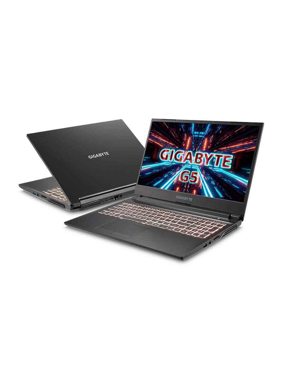 Laptop gamer Gigabyte G5 15.6 pulgadas 4K/UHD Intel Core i5 NVIDIA GeForce RTX 3050 Ti 16 GB RAM 512 GB SSD