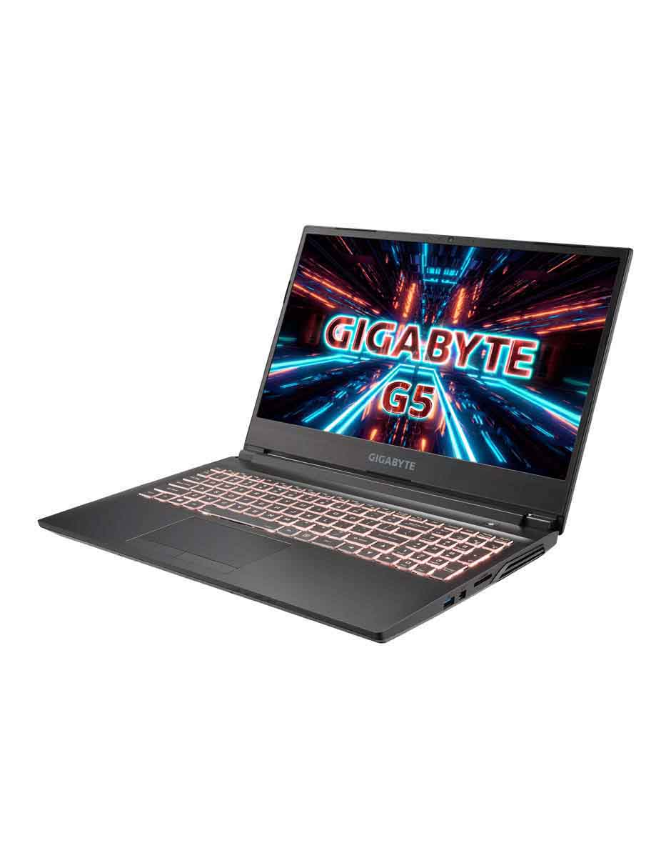 Laptop gamer Gigabyte G5 15.6 pulgadas 4K/UHD Intel Core i5 NVIDIA GeForce RTX 3050 Ti 16 GB RAM 512 GB SSD