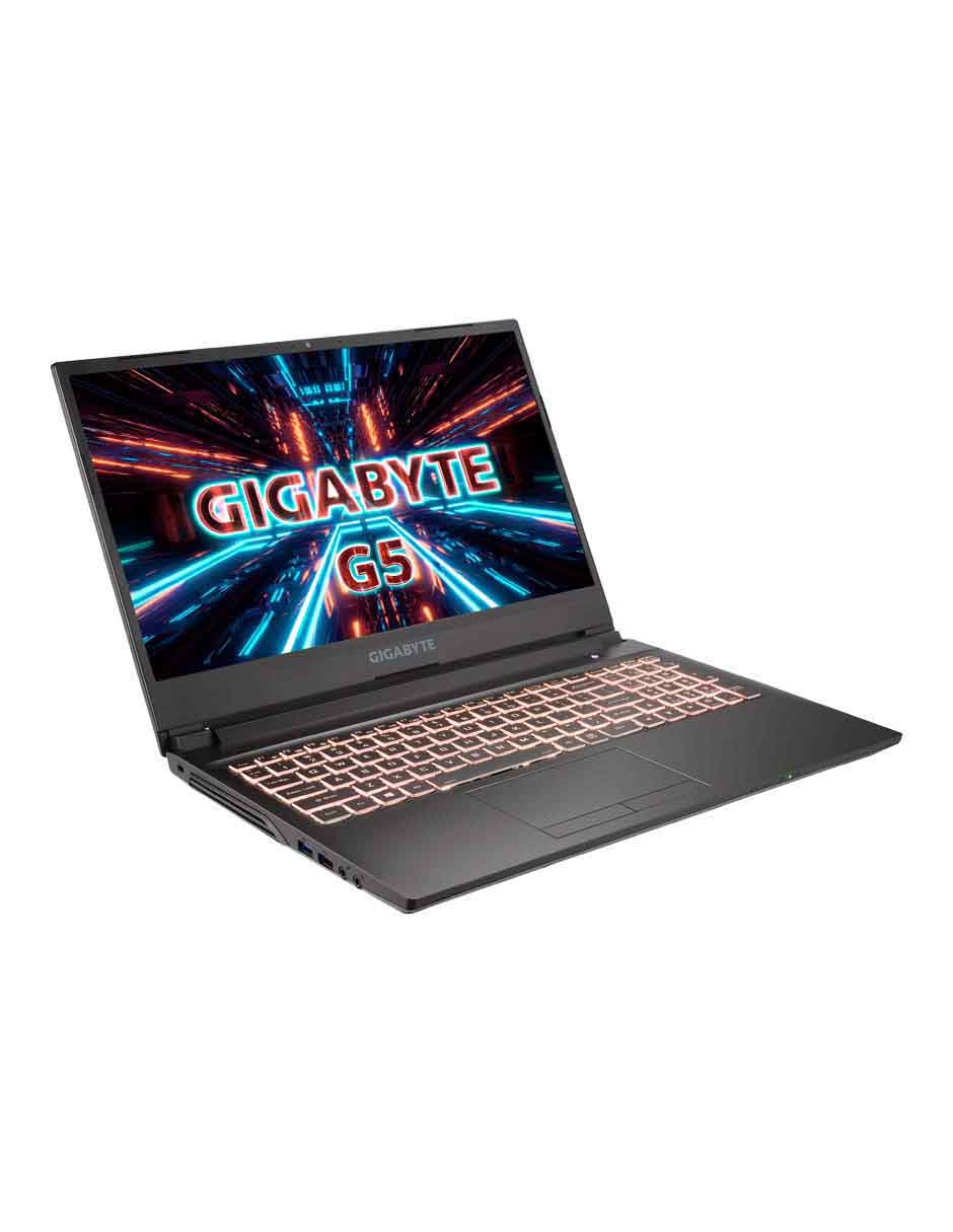 Laptop gamer Gigabyte G5 15.6 pulgadas 4K/UHD Intel Core i5 NVIDIA GeForce RTX 3050 Ti 16 GB RAM 512 GB SSD