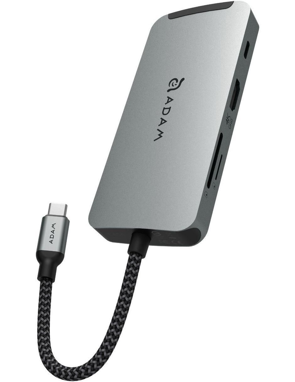 Adaptador 8 en 1 Hub A08 USB-C 1
