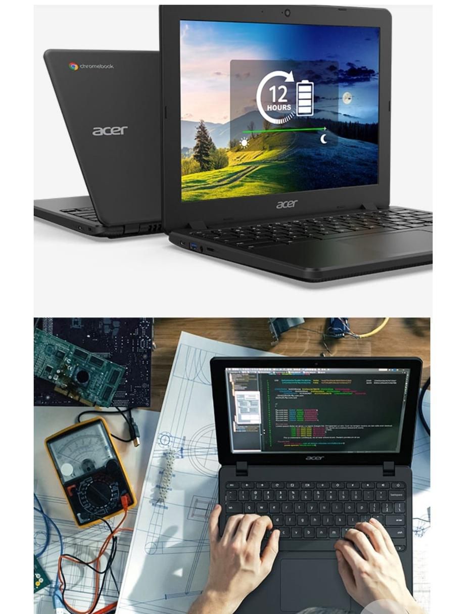 Laptop Chromebook 712 12 pulgadas HD Intel Celeron Intel UHD Graphics 4 GB 128 GB 7