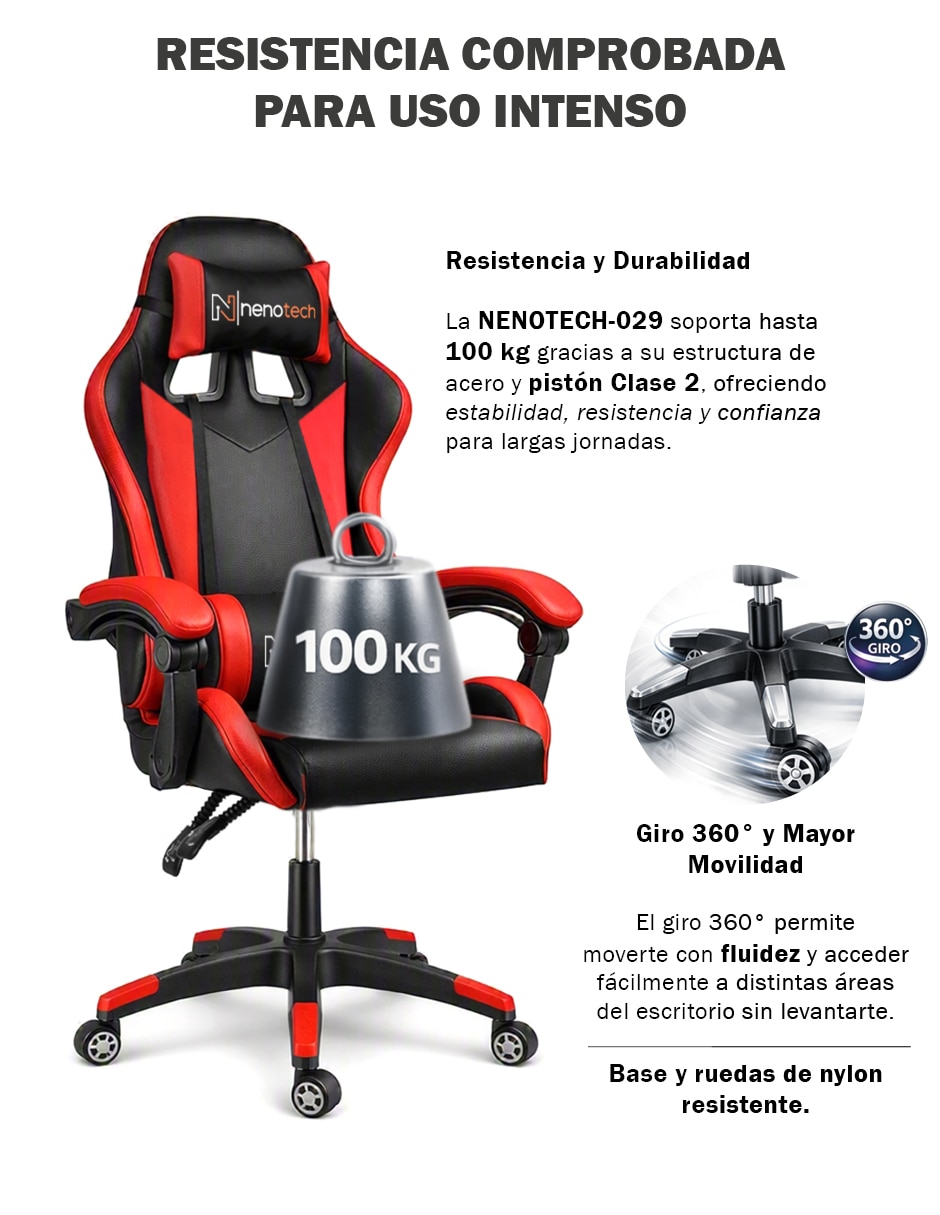 Silla gamer Nenotech