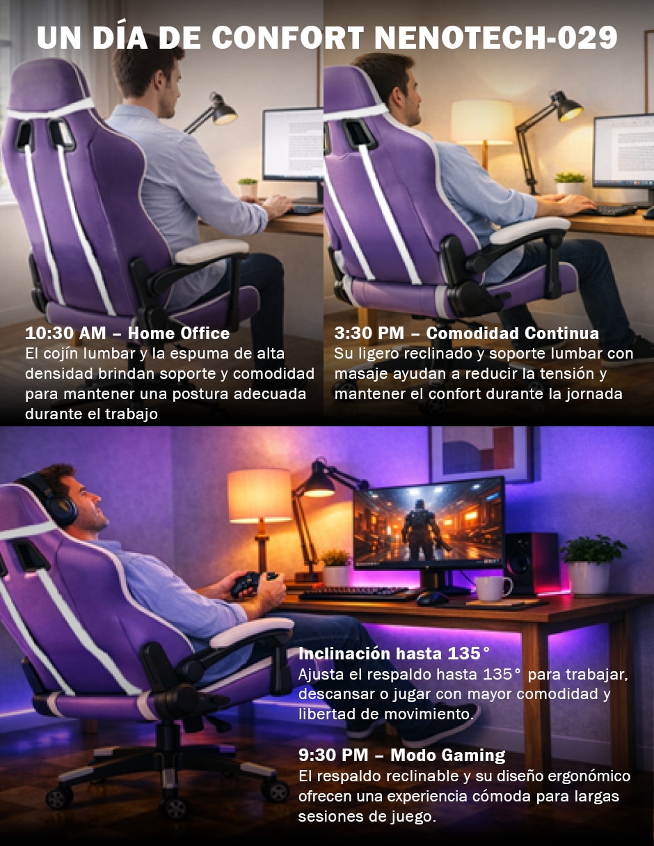 Silla gamer Nenotech