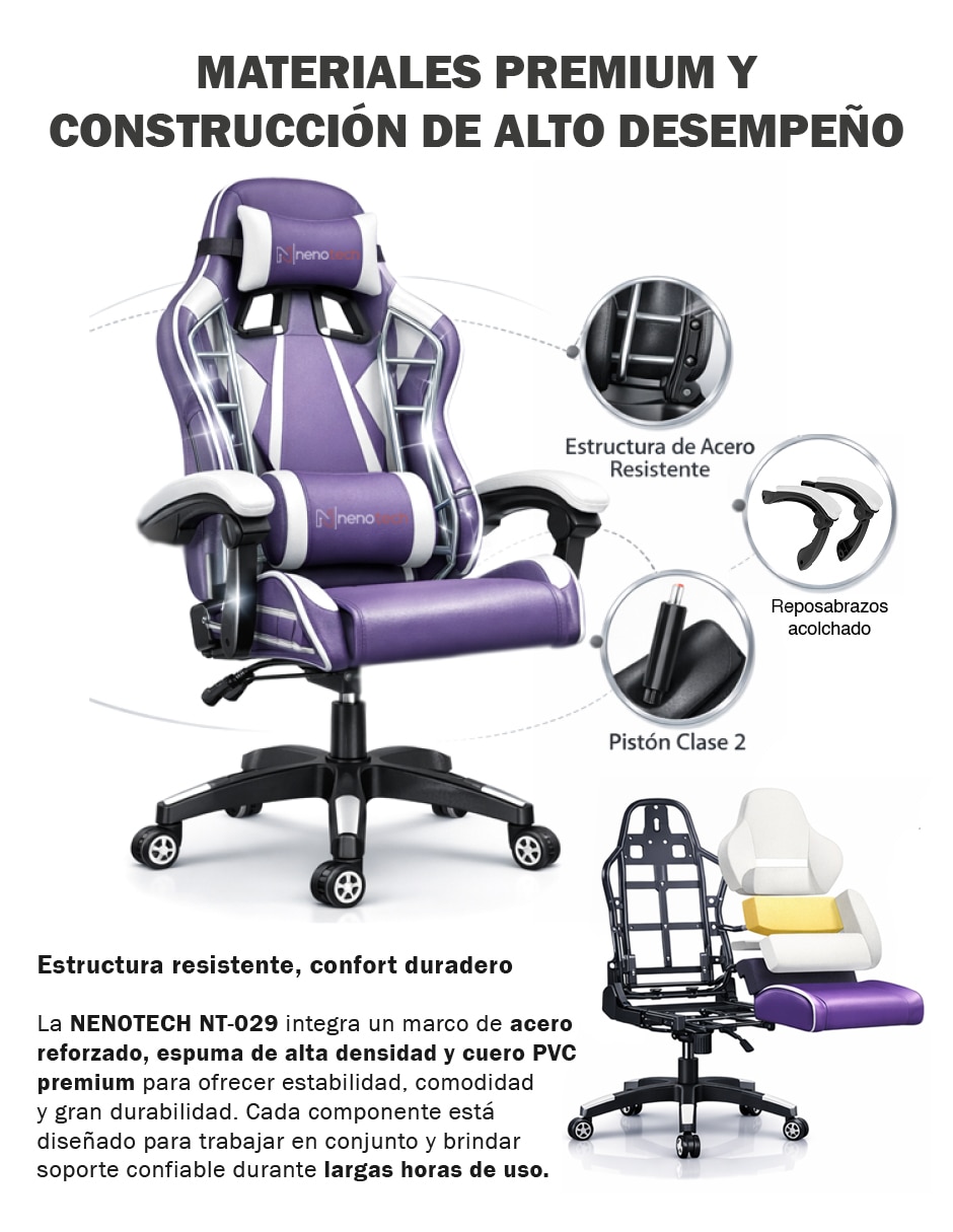 Silla gamer Nenotech