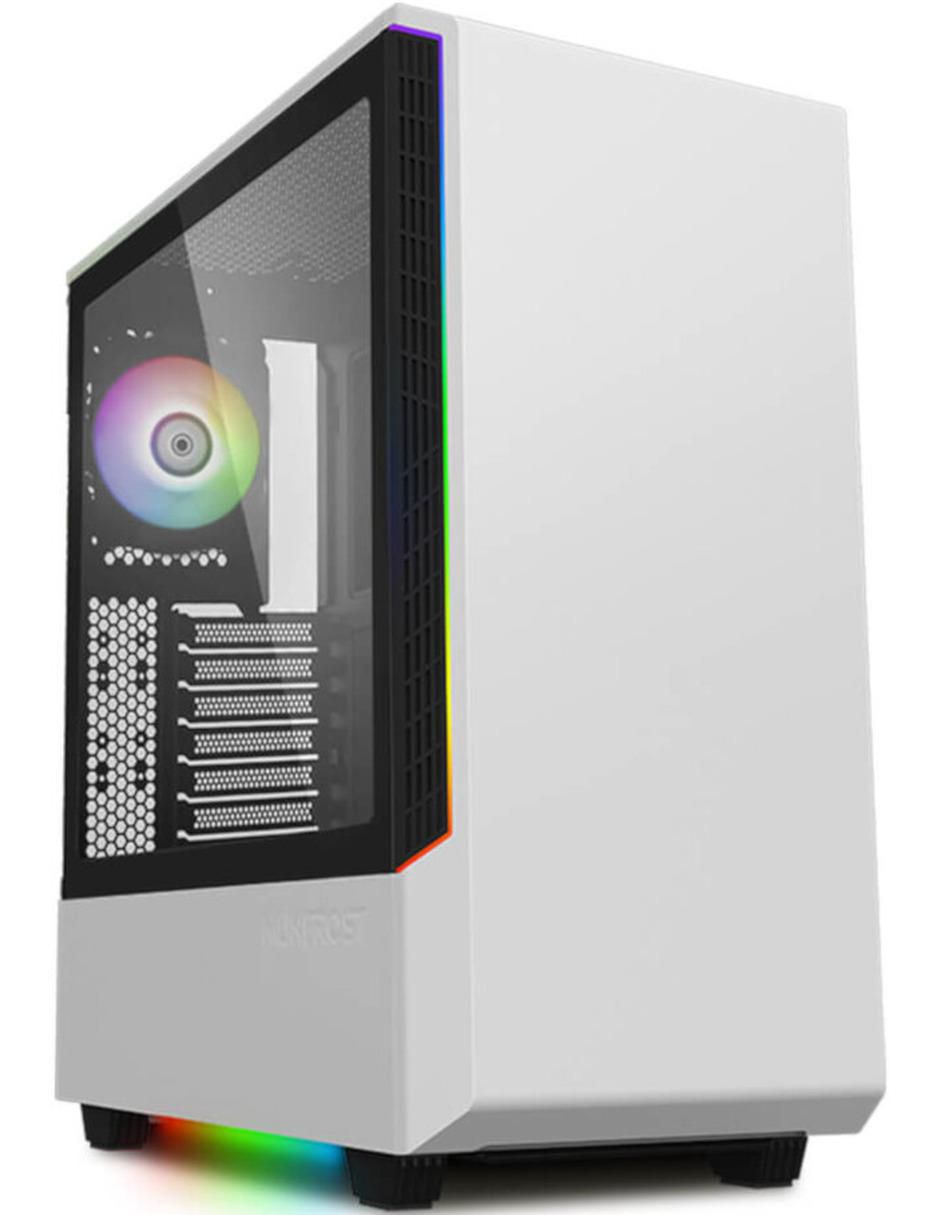 Gabinete de Computadora Panda White RGB ATX