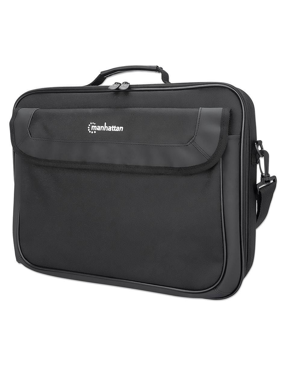 Maletín Manhattan Cambridge de poliéster con compartimiento para laptop 15.6 pulgadas y celular