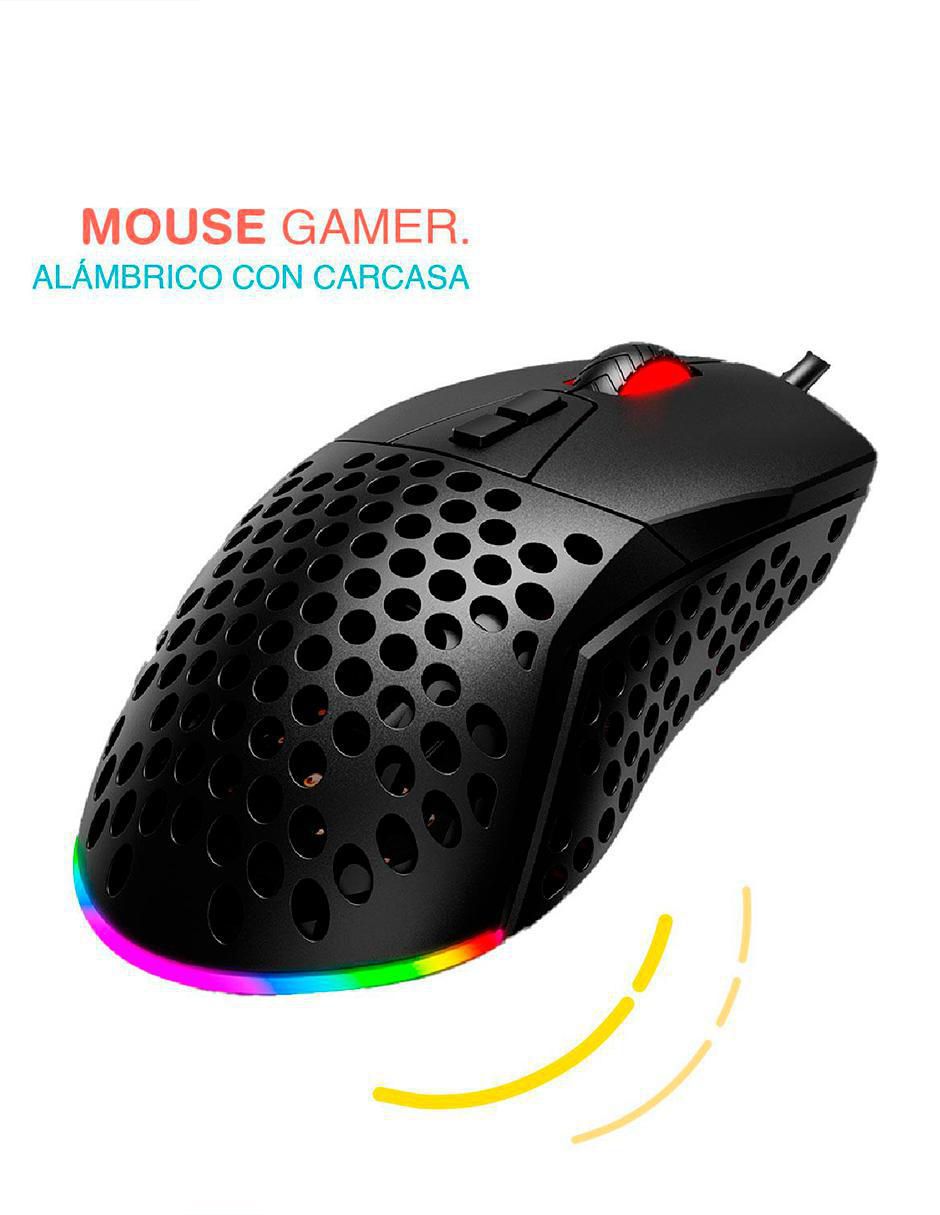 Mouse Gaming Alámbrico Titano