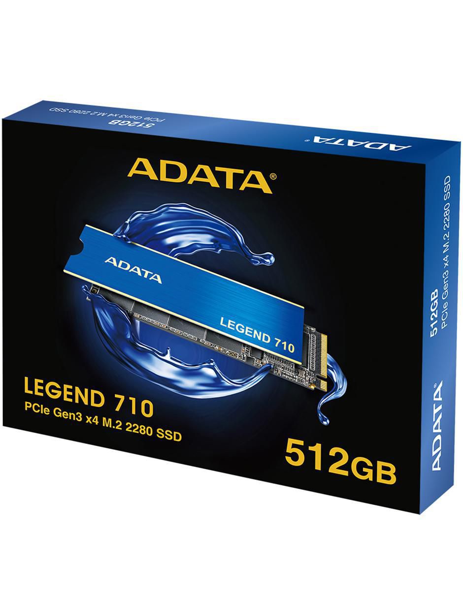 Unidad SSD Adata Capacidad 512 GB