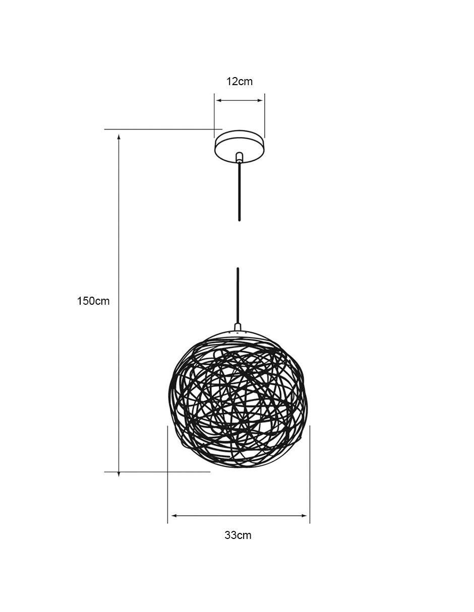 Lámpara Tecnolite incandescente y led Bastia