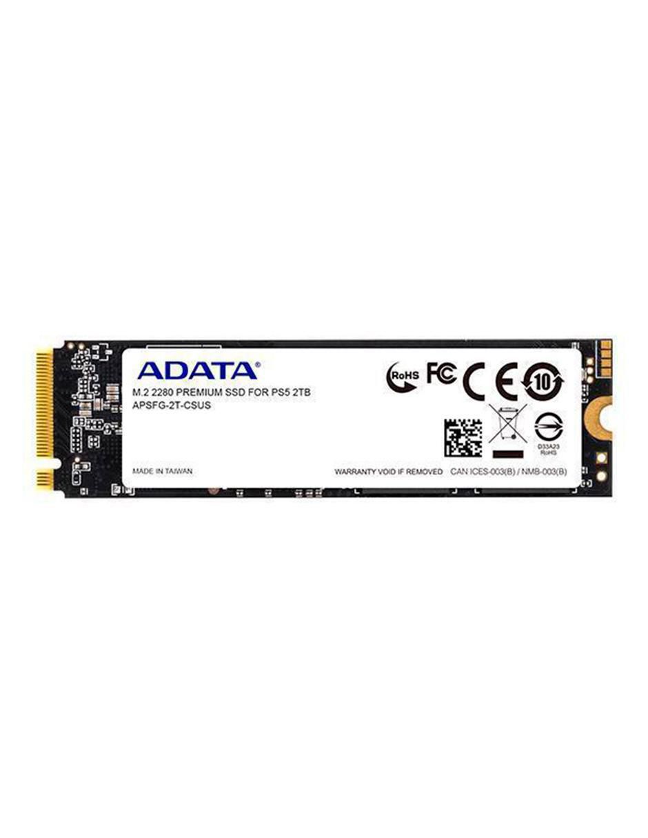 Unidad SSD Adata Capacidad 2 TB