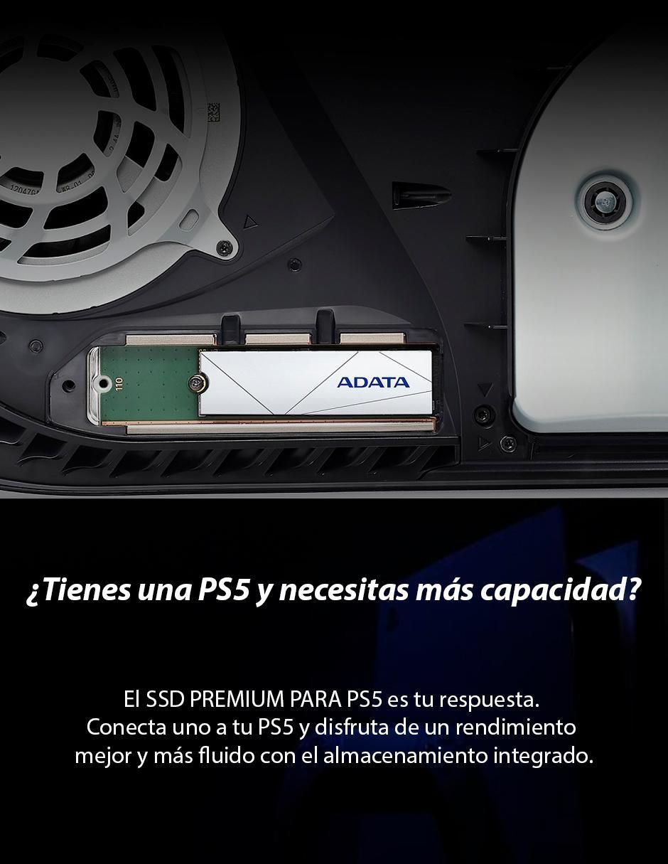 Unidad SSD Adata Capacidad 2 TB