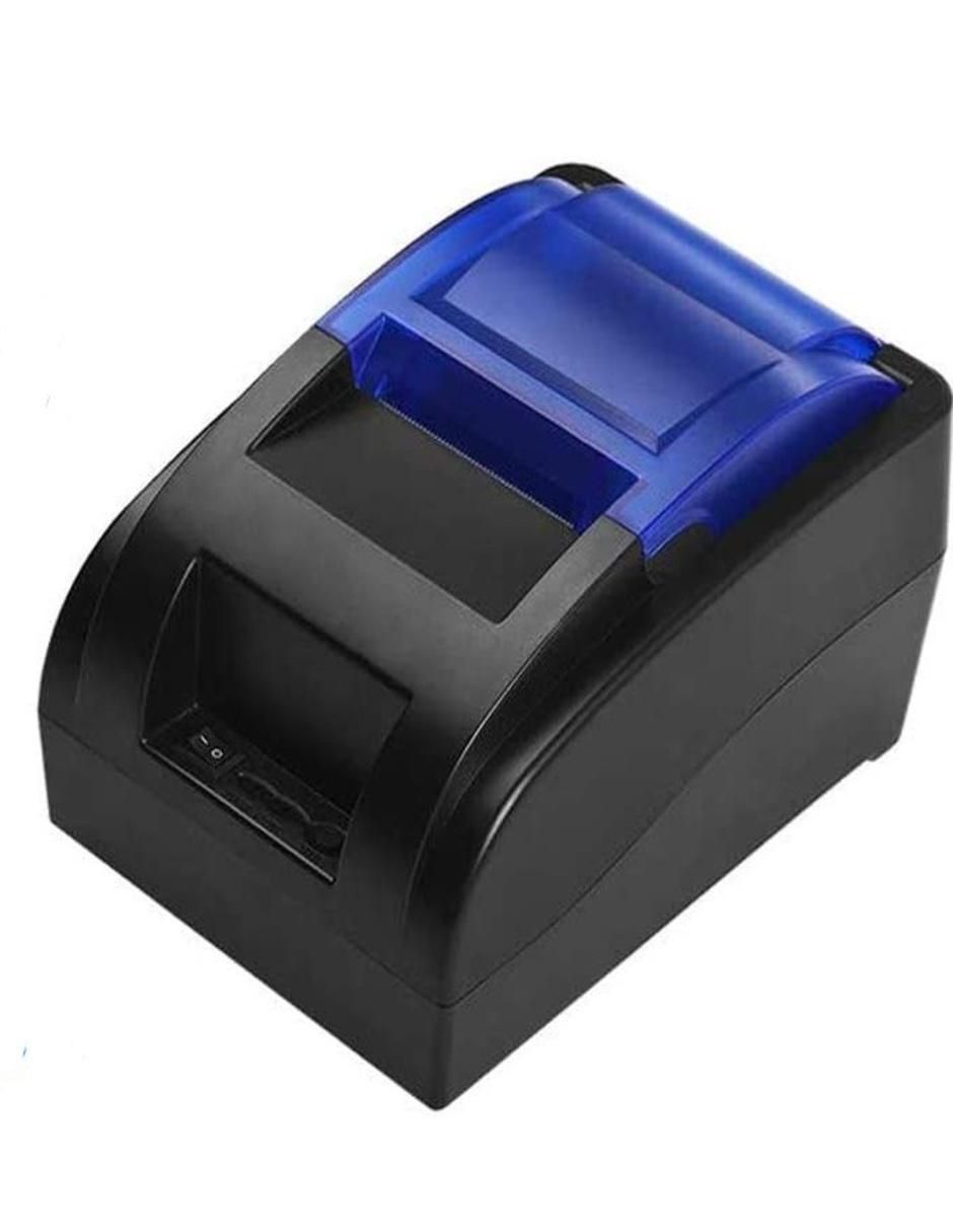 Impresora de Tickets USB de Transferencia Térmica Alámbrica e Inalámbrica Monocromática