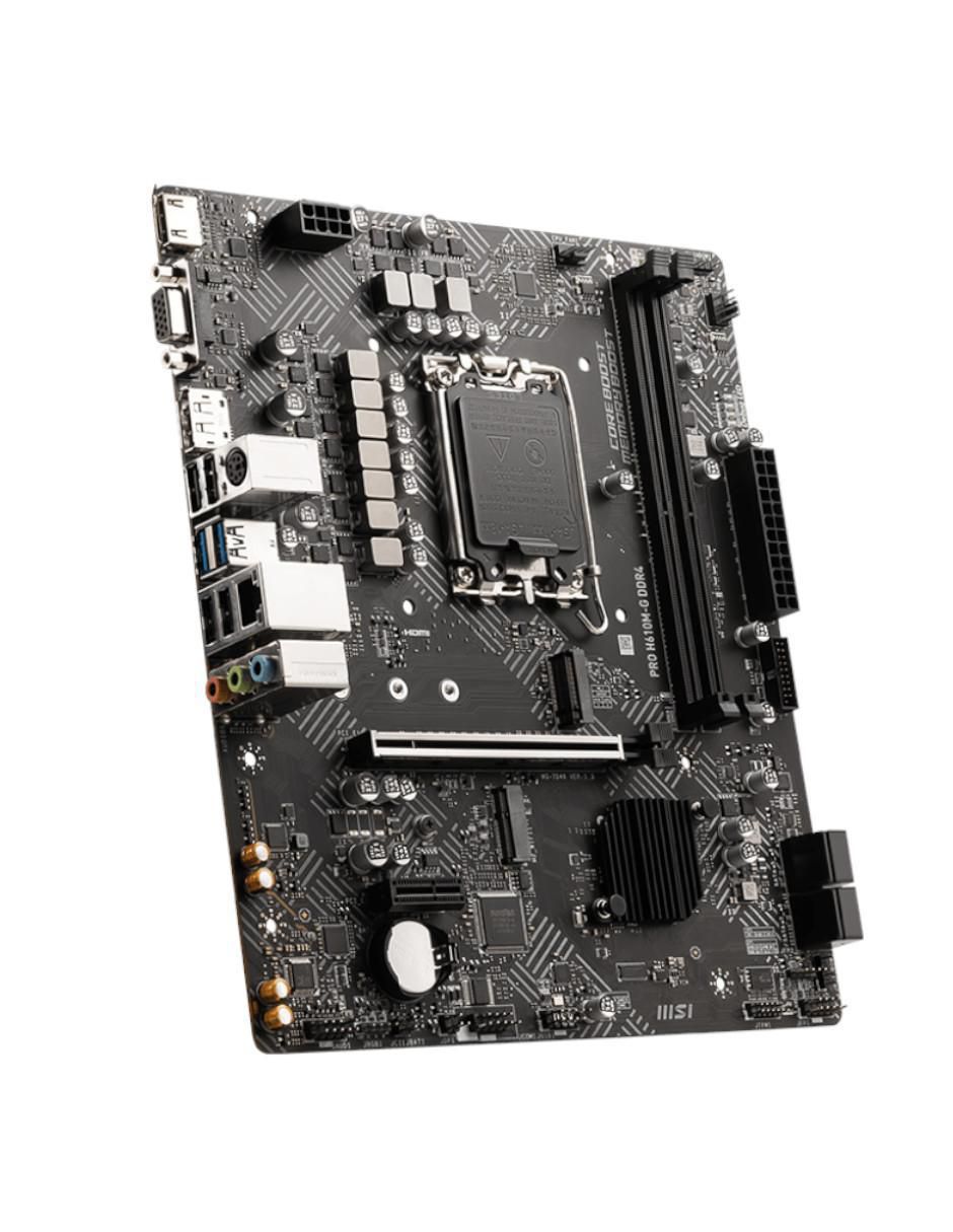 Tarjeta madre PRO H610M-G compatible con procesador intel 2