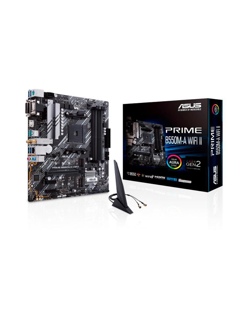 Tarjeta Madre B550M-A WIFI ll compatible con procesador AMD Tarjeta Madre B550M-A WIFI ll compatible con procesador AMD