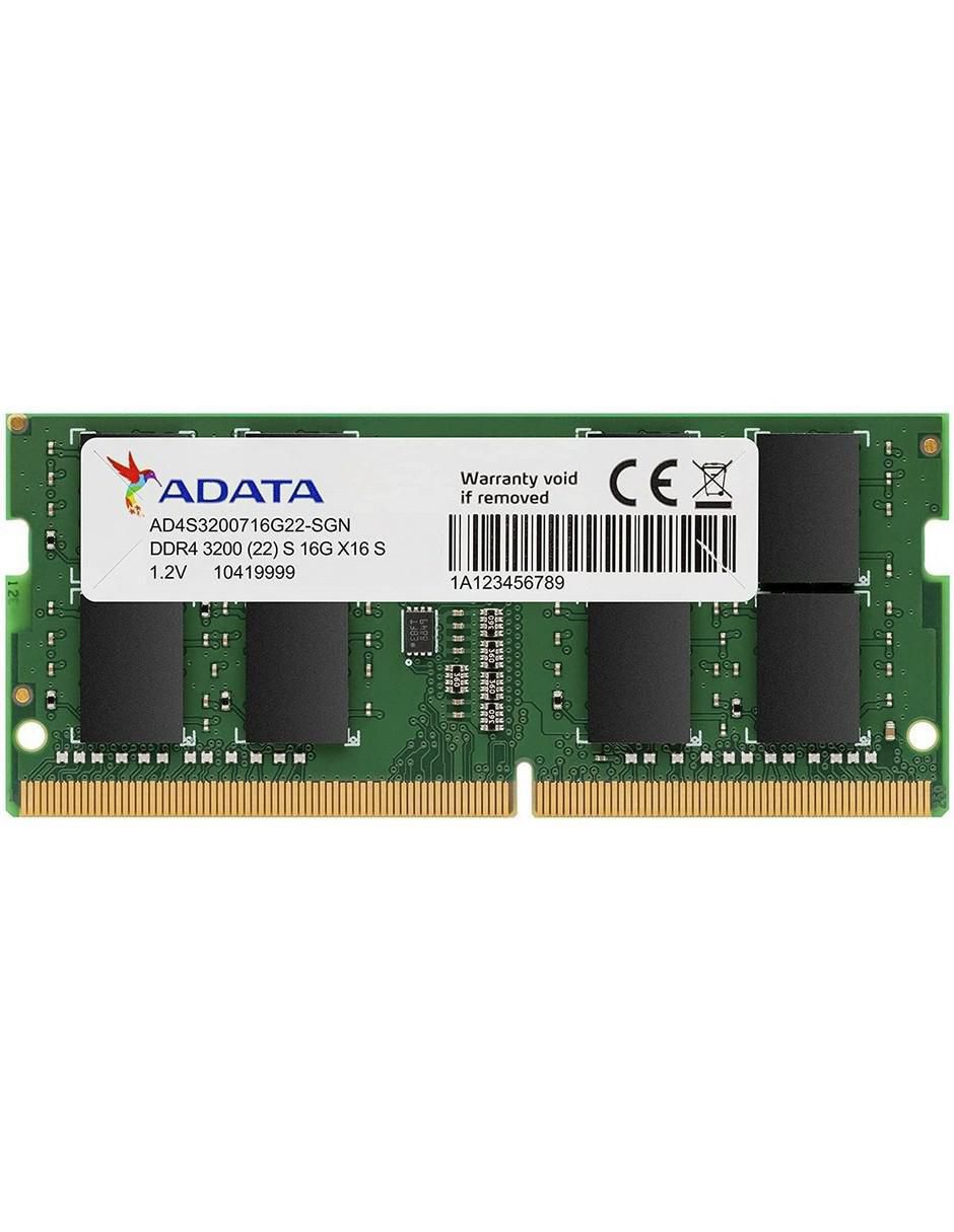Memoria RAM DIMM DDR4 SDRAM Adata 16 GB AD4S320016G22-SGN