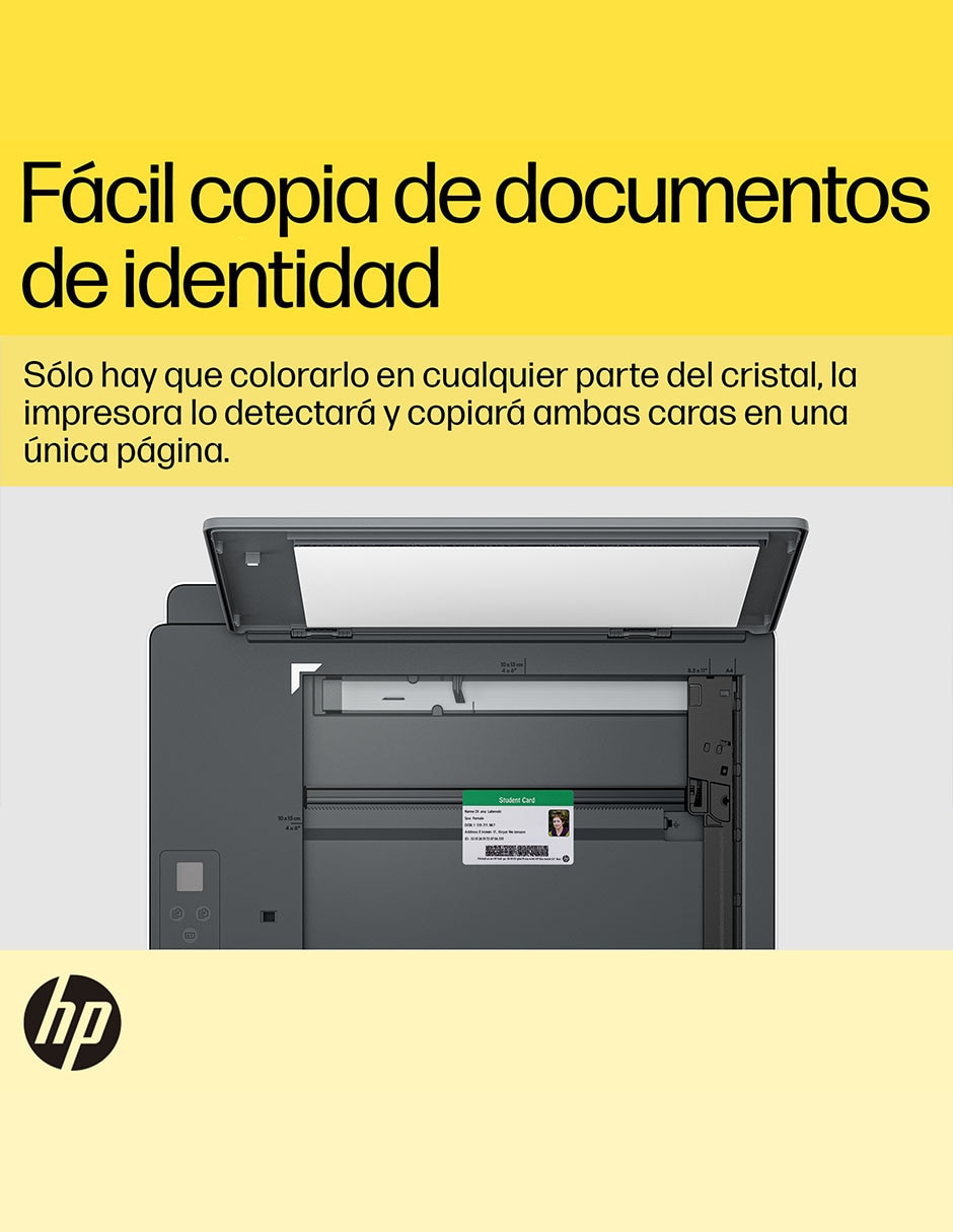 Multifuncional HP Smart Tank 580 de tinta continua inalámbrica a color