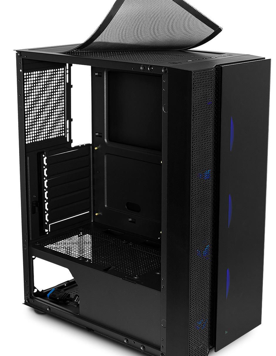 Gabinete de Computadora YCH-7S3V-01BK 6