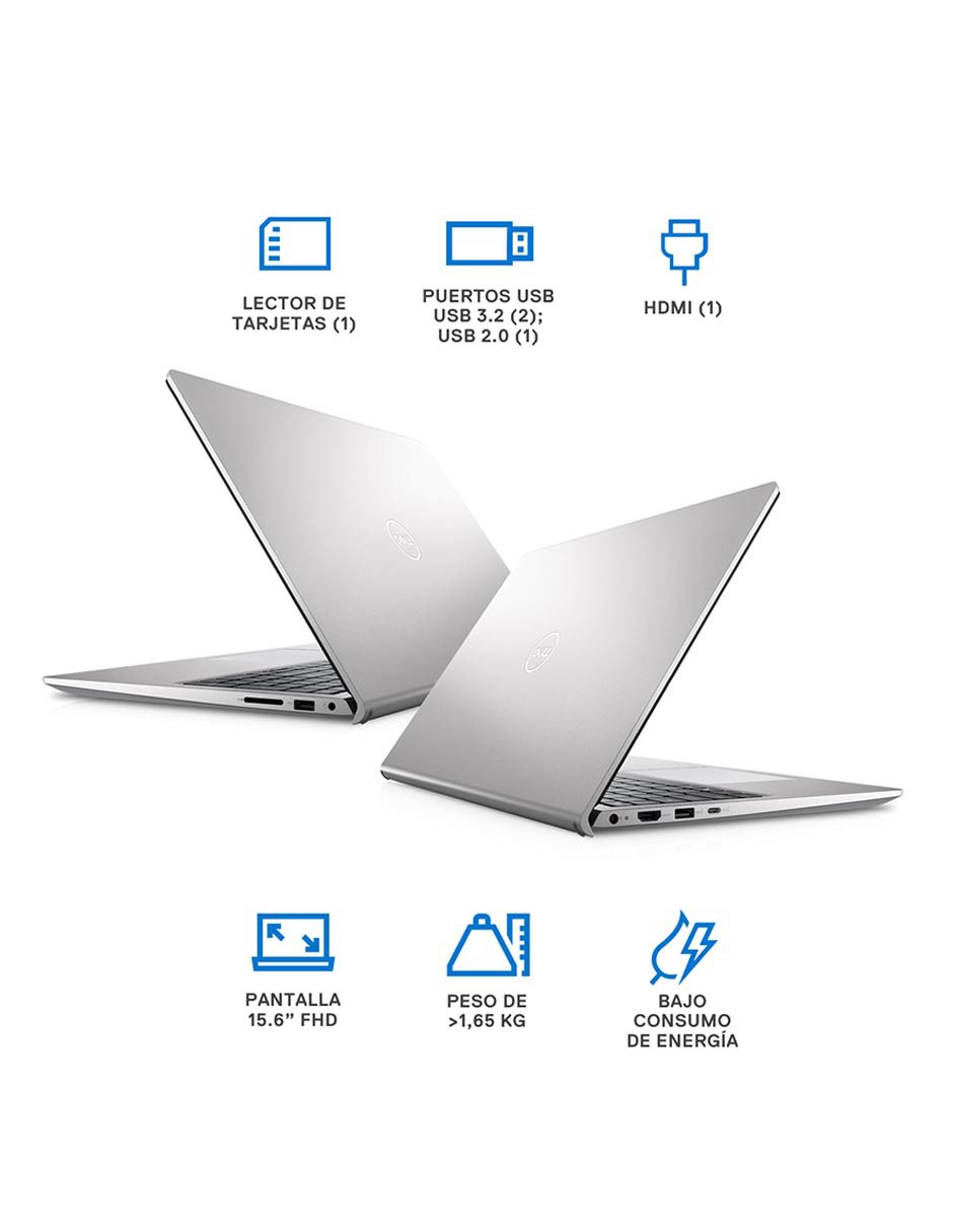Laptop Dell Inspiron 3525 15.6 pulgadas Full HD AMD Ryzen 5 Integradas 8 GB RAM 512 GB SSD