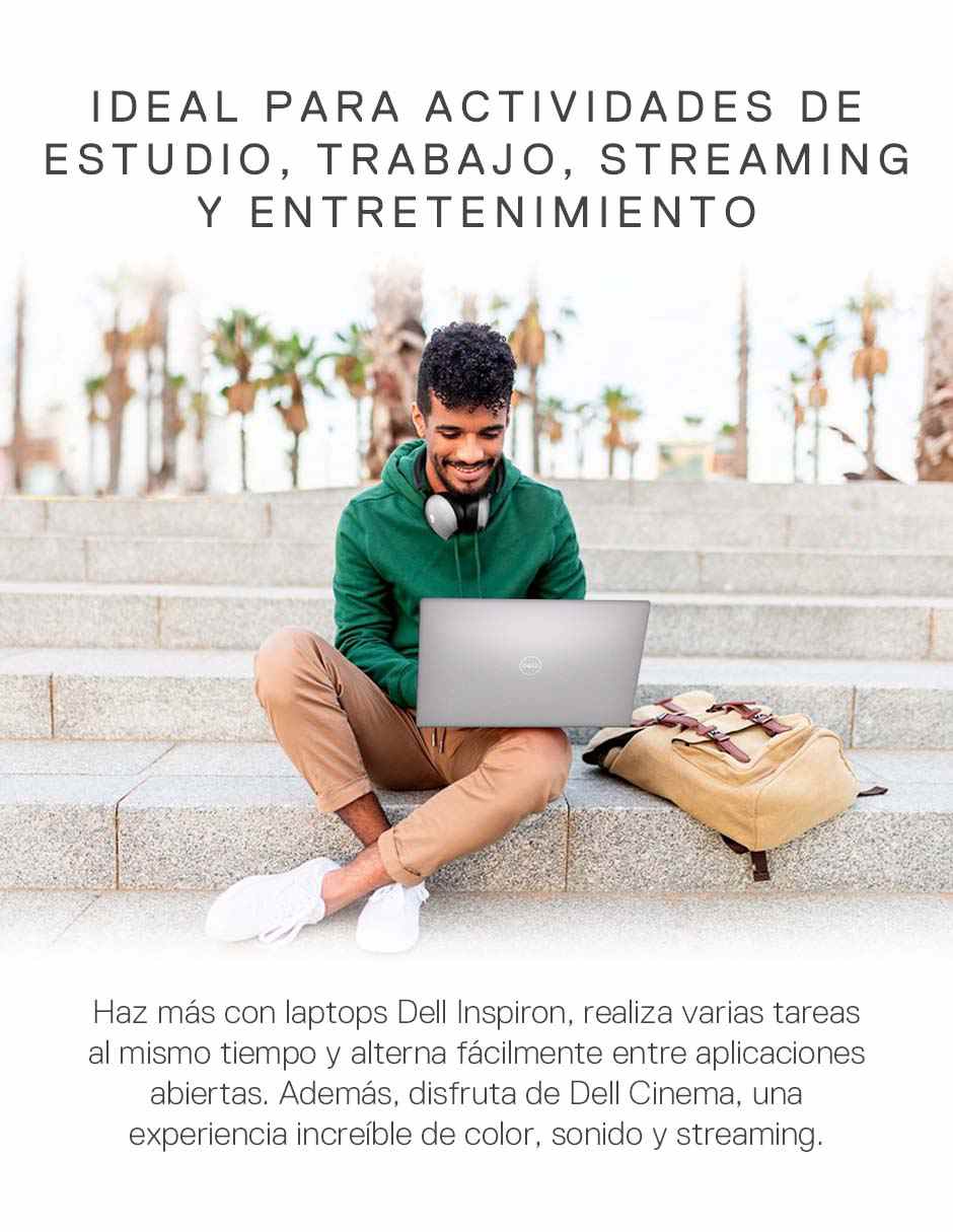 Laptop Dell Inspiron 3525 15.6 pulgadas Full HD AMD Ryzen 5 Integradas 8 GB RAM 512 GB SSD