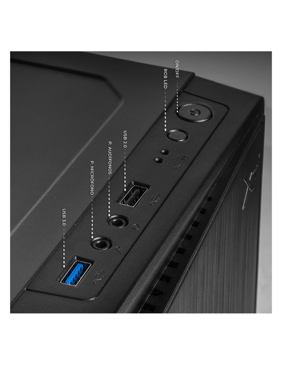 Computadora gamer XTACR516GBRENOIR AMD Ryzen 5 AMD Radeon Graphics 16 GB 500 GB 3