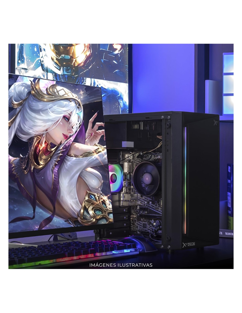 Computadora gamer XTACR516GBRENOIR AMD Ryzen 5 AMD Radeon Graphics 16 GB 500 GB 4