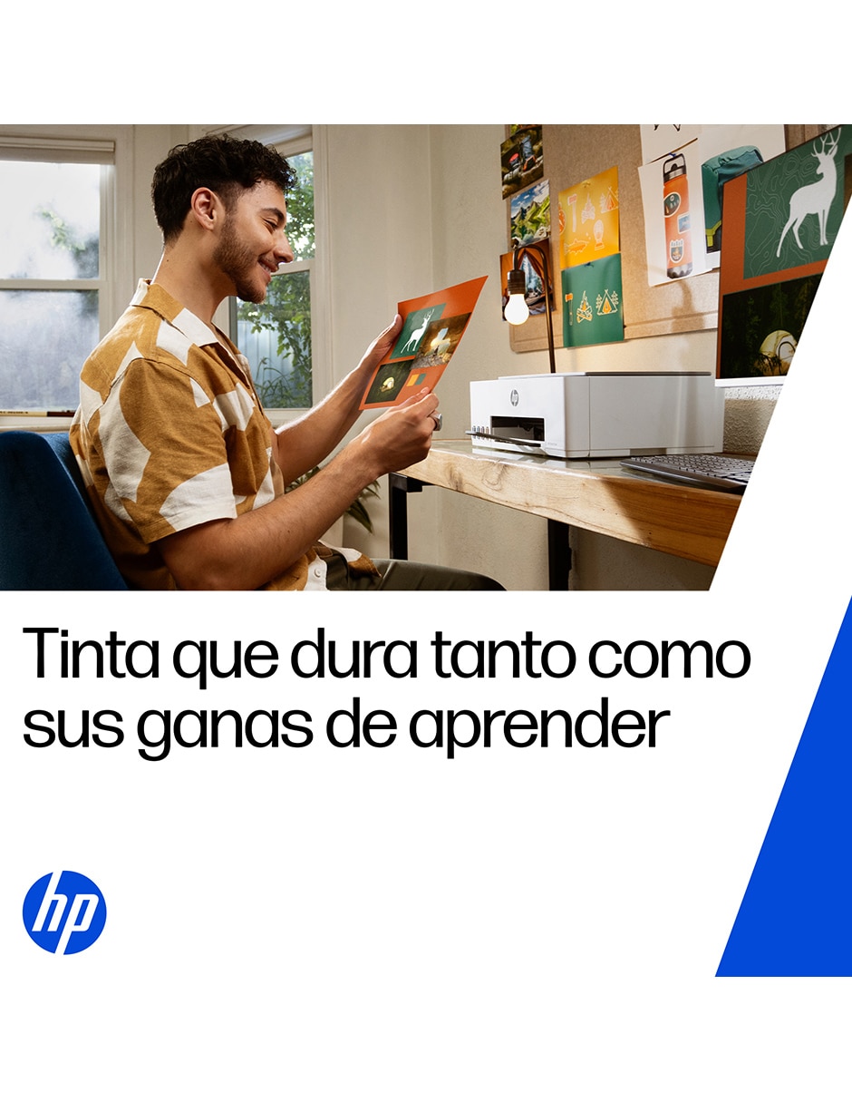 Impresora térmica HP modelo Smart Tank 210 de tanques inalámbrica a color