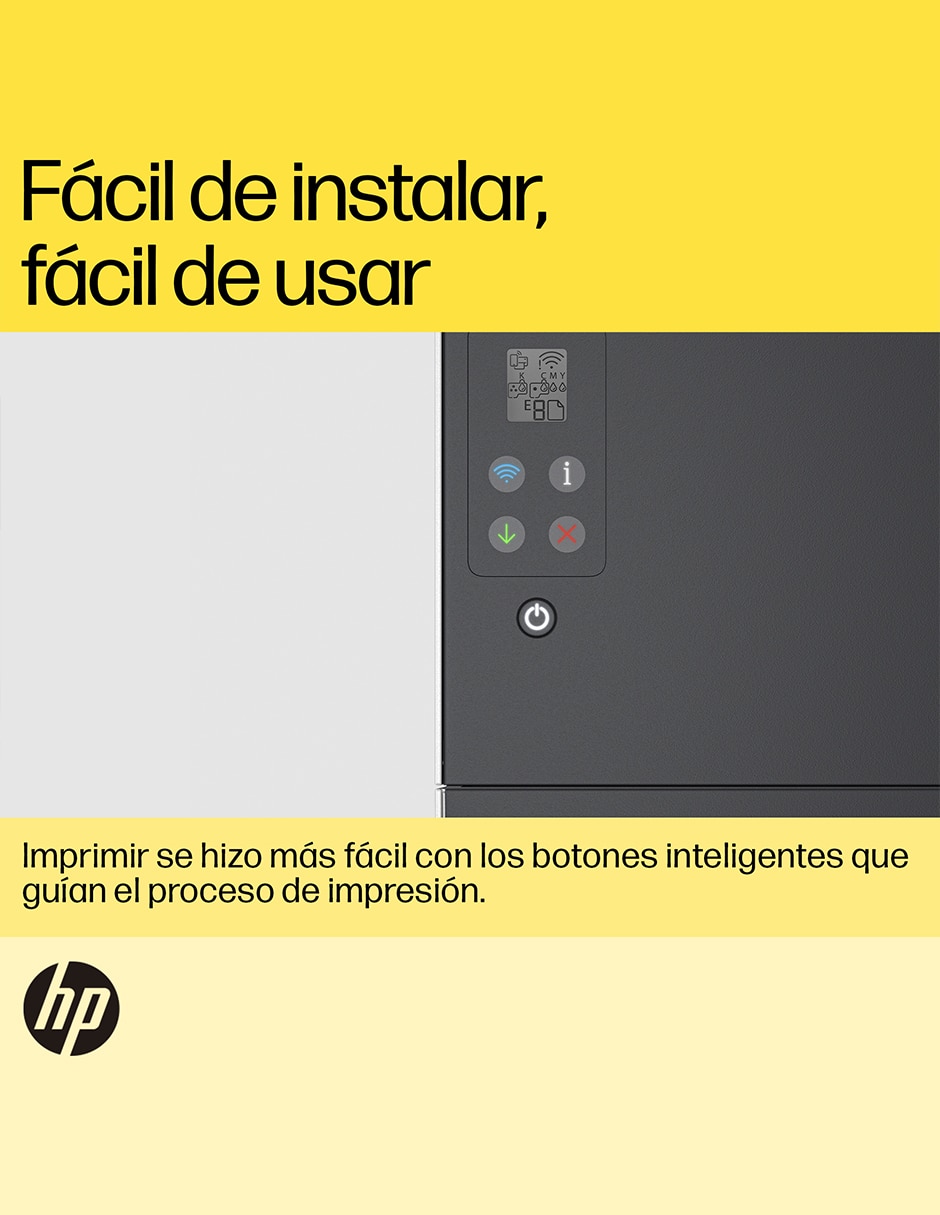 Impresora térmica HP modelo Smart Tank 210 de tanques inalámbrica a color