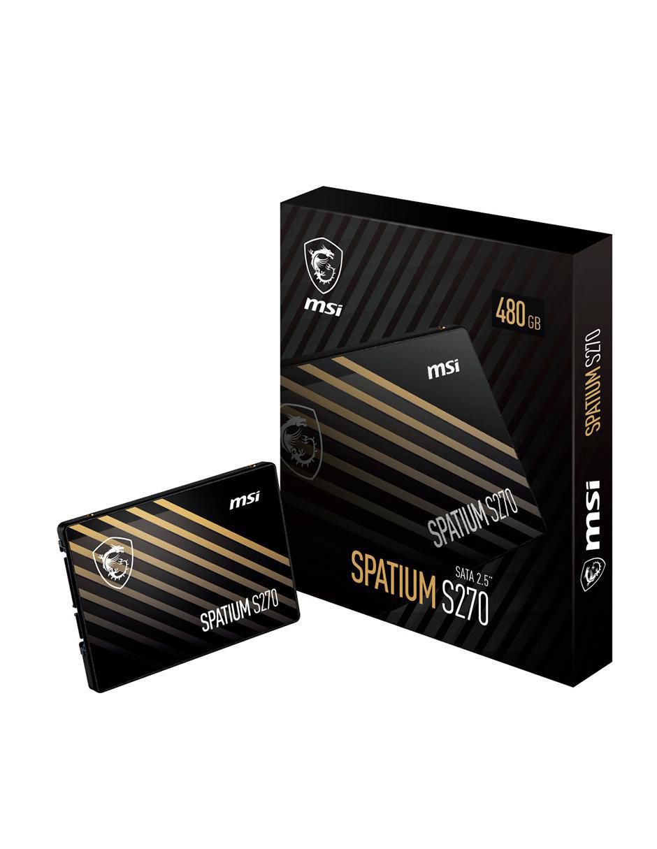 Unidad SSD MSI de 480 GB