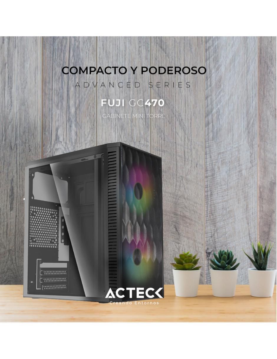 Gabinete de Computadora Acteck AC-935838 + Fuente de Poder