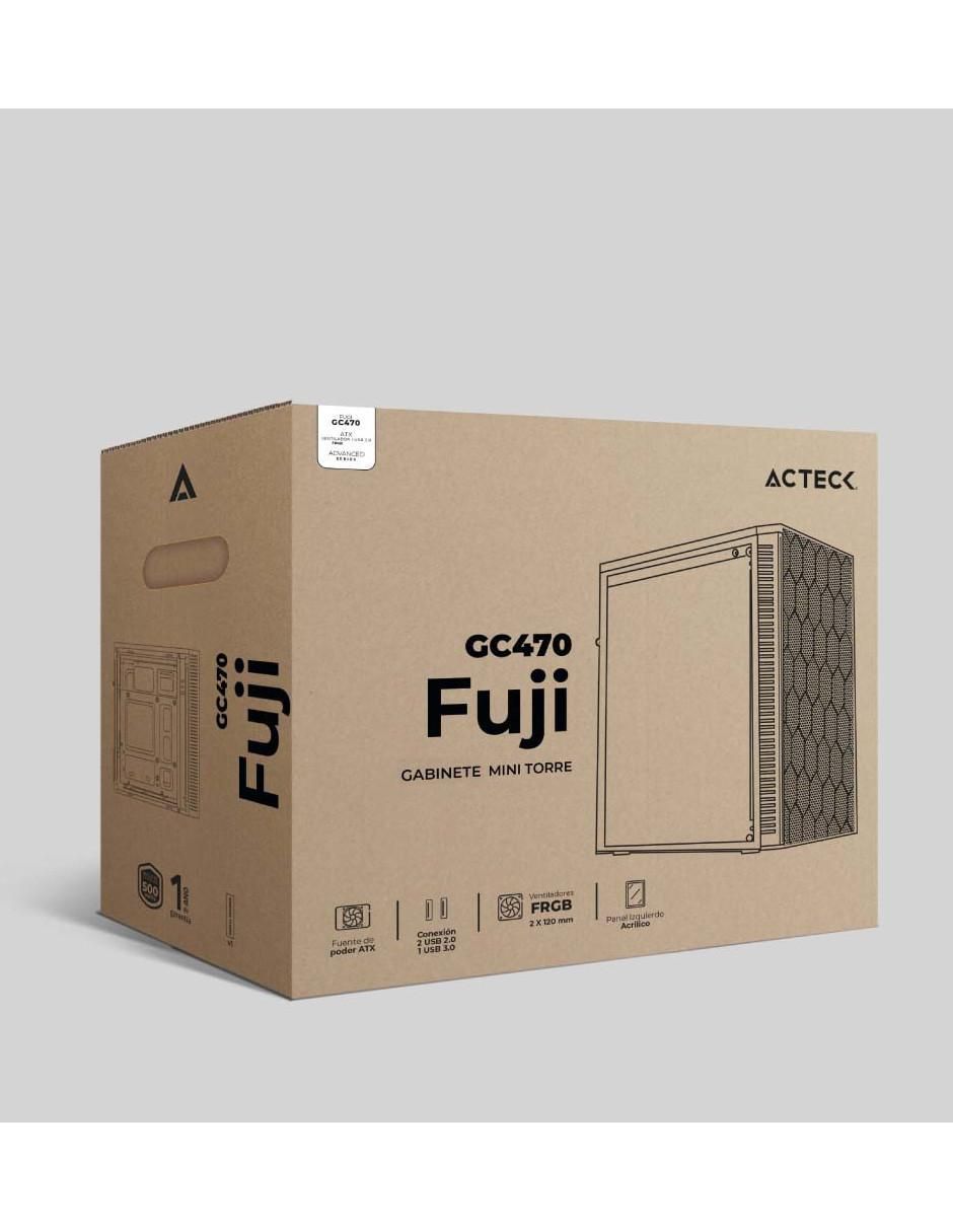 Gabinete de Computadora Acteck AC-935838 + Fuente de Poder